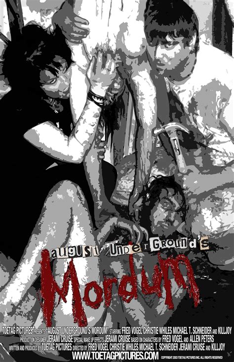 august underground's mordum|august underground full movie online.